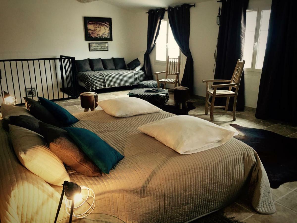 Bed and Breakfast Mas Du Grand Bordes à Saint-Laurent-dʼAigouze Extérieur photo